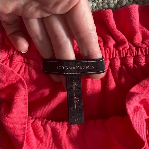 BCBG MaxAzria Ruffle Top XS - Picture 4 of 6